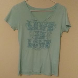 Lucky brand open v-neck